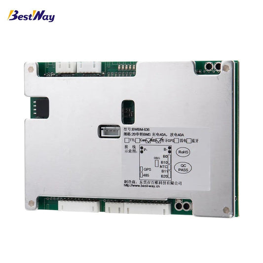 BMS 3S-24S 30A-50A for AGV, Battery Swap and Rental and Two Wheel Electric Motor