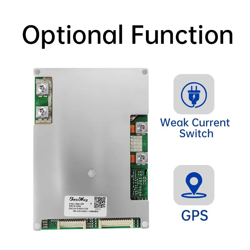 BMS 6S-30S 60A-120A for E Tricycle